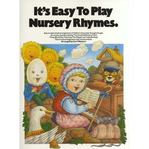 Its Easy To Play Nursery Rhymes PVG (Softcover Book)