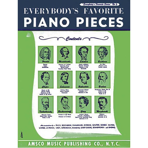 Everybodys Favorite Piano Pieces Efs2 (Softcover Book)