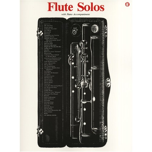 Flute Solos Flute/Piano Efs38 Book