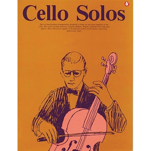 Cello Solos for Cello/Piano EFS40 by Amsco Publications