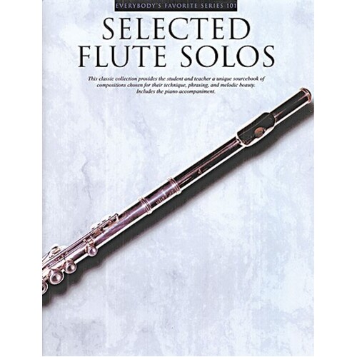 Selected Flute Solos Flute/Piano Efs101 (Softcover Book)