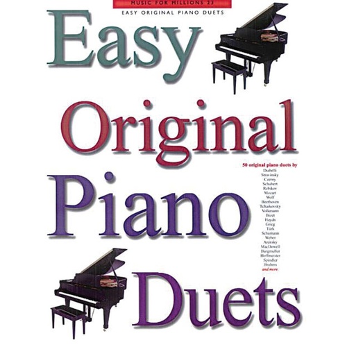 Easy Original Piano Duets Mfm23 (Softcover Book)