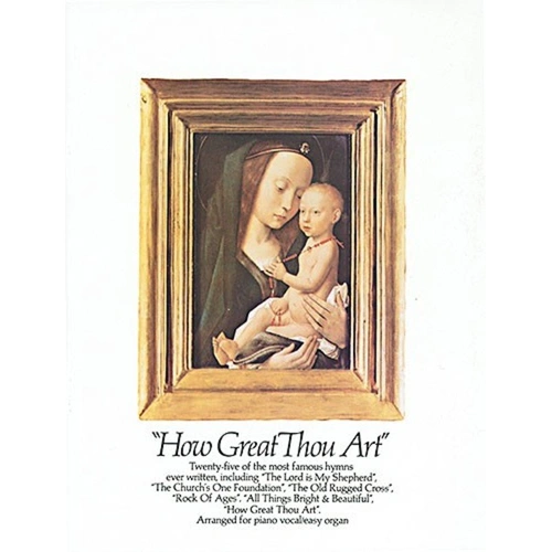 How Great Thou Art PVG Songbook - 25 Famous Hymns for Piano and Guitar