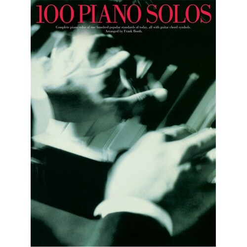 100 Piano Solos (Softcover Book)