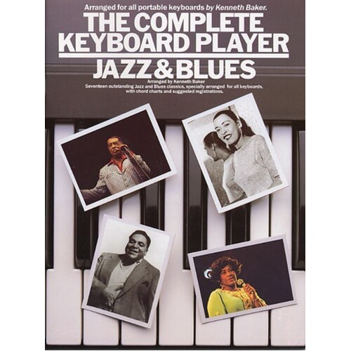 Complete Keyboard Player Jazz And Blues (Softcover Book)