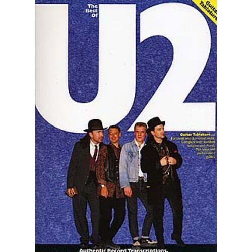 The Best Of U2 Guitar And Bass TAB (Softcover Book)