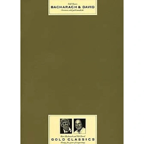 Bacharach & David Gold Classics Songbook for Guitar & Piano