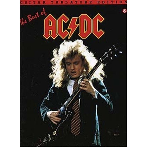 AC/DC Best of Guitar Tab Edition Songbook