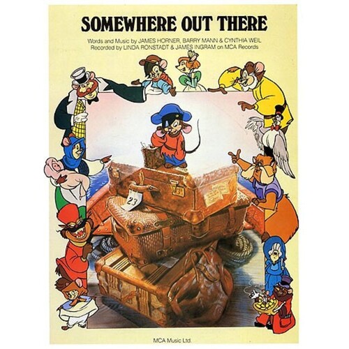 Linda Ronstadt - Somewhere Out There PVG S/S (Sheet Music) Book