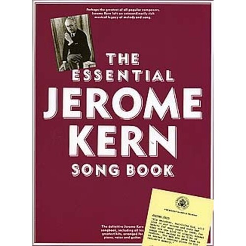 The Essential Jerome Kern Songbook PVG (Softcover Book)