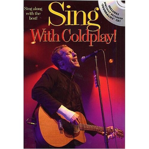 Sing With Coldplay Book/CD