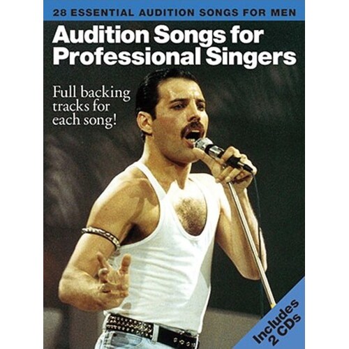 Audition Songs For Professional Male Singers Book/CD