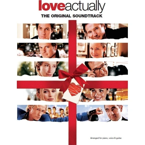 Love Actually Original Soundtrack PVG Sheet Music for Piano, Voice, and Guitar