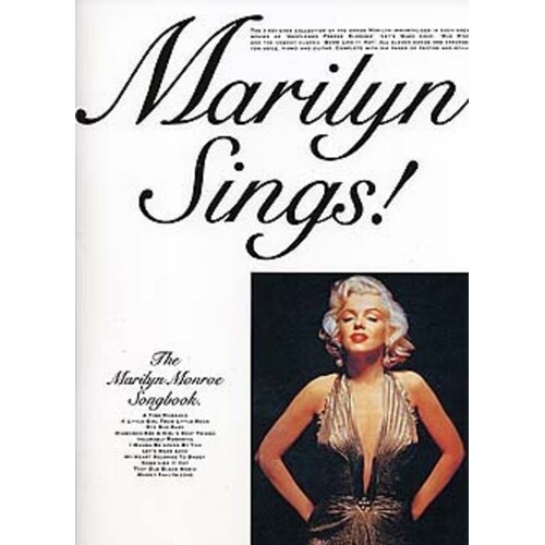 Marilyn Sings - Marilyn Monroe Songbook PVG (Softcover Book)