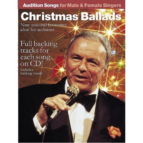 Audition Songs Christmas Ballads Softcover Book/CD