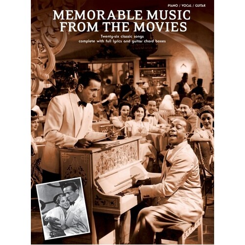 Memorable Music From The Movies PVG (Softcover Book)