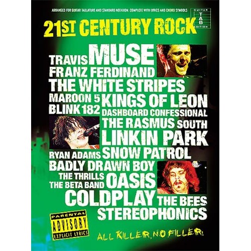 21st Century Rock Guitar TAB 4 (Softcover Book)