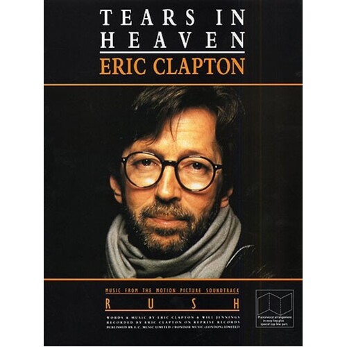 Eric Clapton - Tears In Heaven PVG S/S (Sheet Music) Book