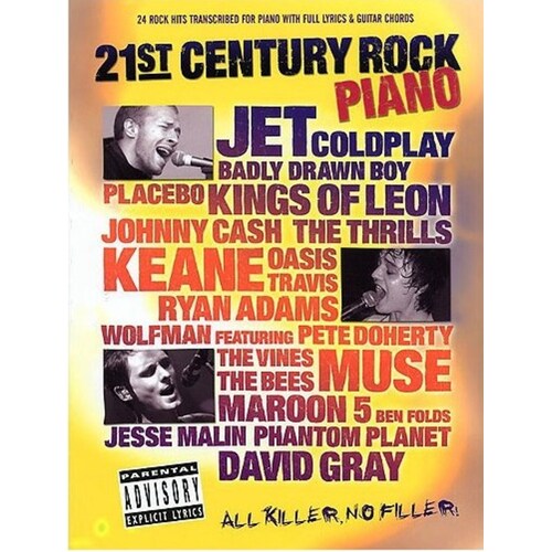 21st Century Rock Piano PVG (Softcover Book)