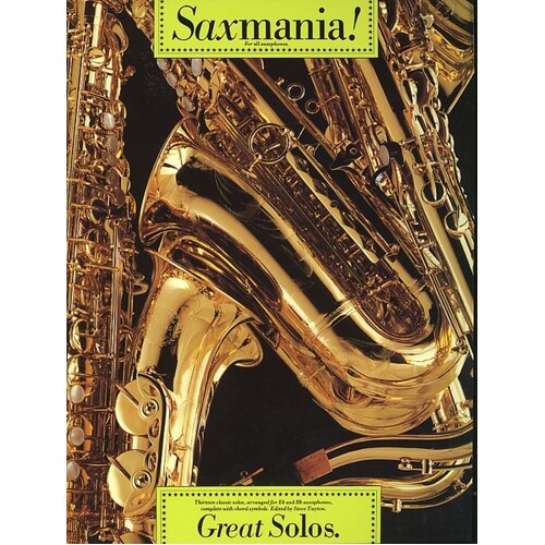 Saxmania Great Solos (Softcover Book)