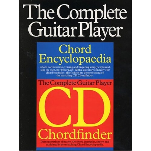 Complete Guitar Player Chord Encyclopedia Softcover Book/CD