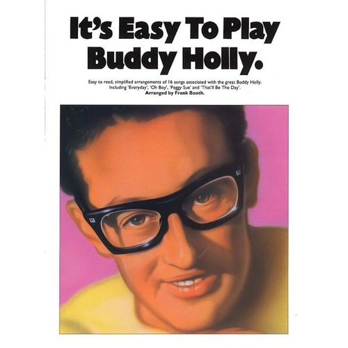 It's Easy To Play Buddy Holly Songbook for Guitar and Piano