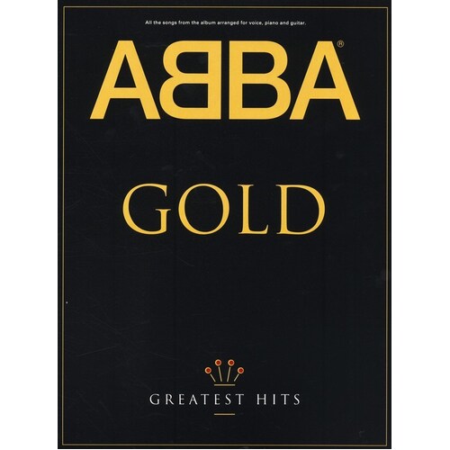 Abba Gold Greatest Hits PVG Book