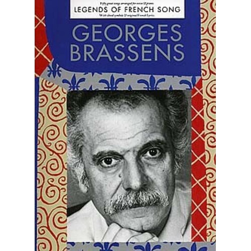 Georges Brassens - Legends Of French Song PVG (Softcover Book/CD)