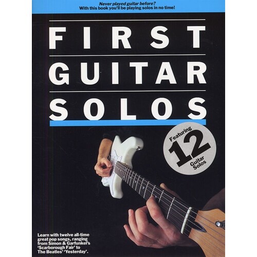 First Guitar Solos TAB (Softcover Book)