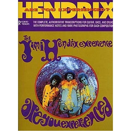 Hendrix - Are You Experienced Guitar/Bass/Drums (Softcover Book)