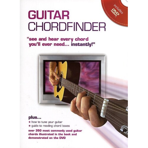 Guitar Chordfinder Book/DVD (Softcover Book/DVD) Book