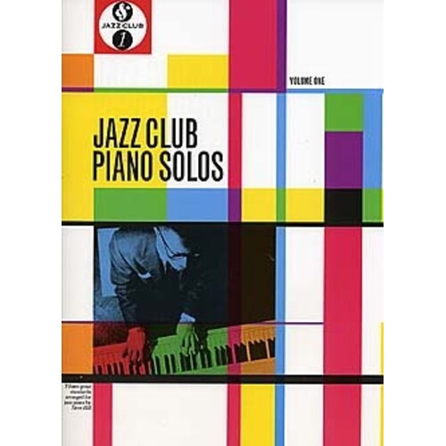 Jazz Club Piano Solos Vol 1 (Softcover Book)