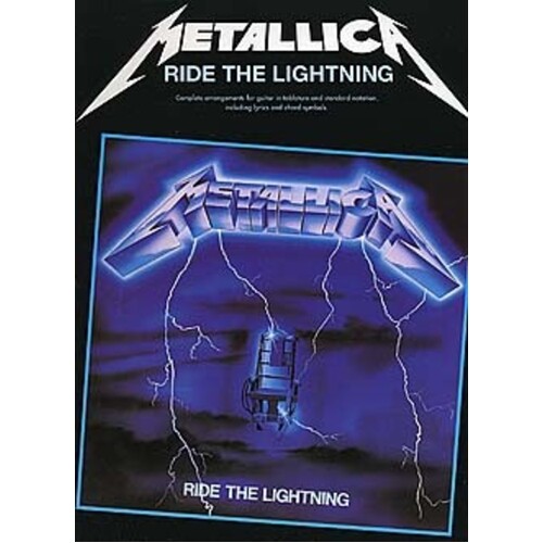 Metallica - Ride The Lightning Guitar TAB Book