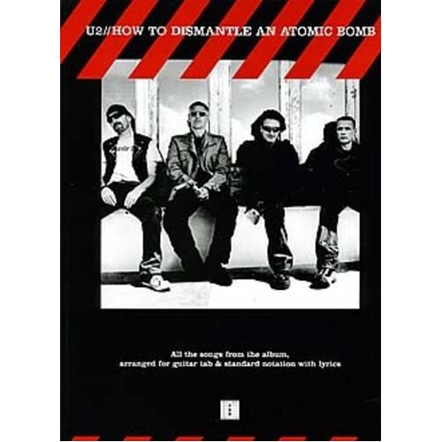 U2 - How To Dismantle An Atomic Bomb Guitar TAB (Softcover Book)