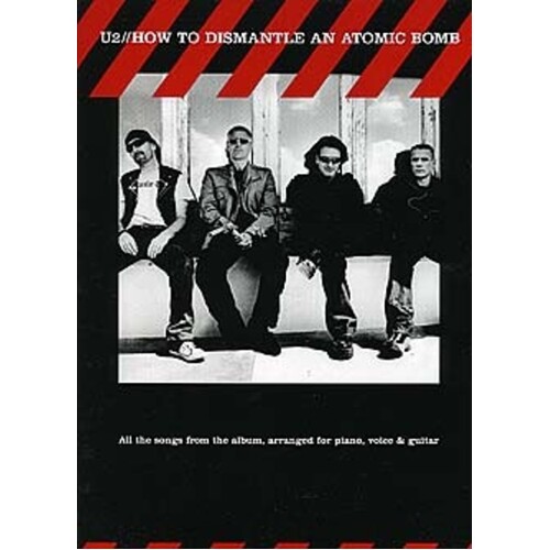 U2 - How To Dismantle An Atomic Bomb Guitar PVG (Softcover Book)