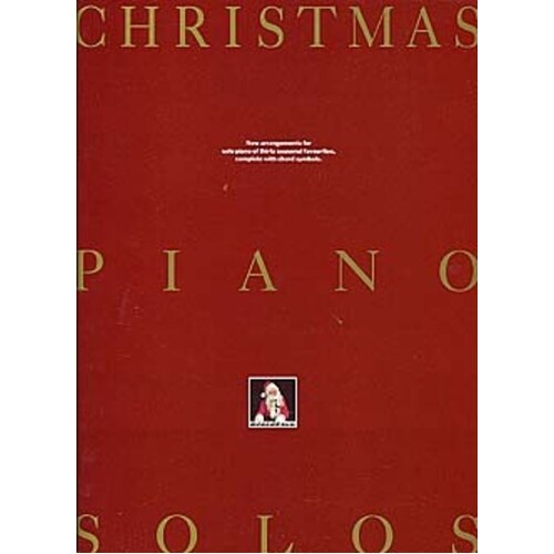 Christmas Piano Solos (Softcover Book)