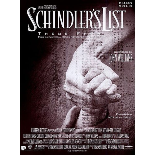 Theme From Schindlers List Piano Solo (Sheet Music) Book