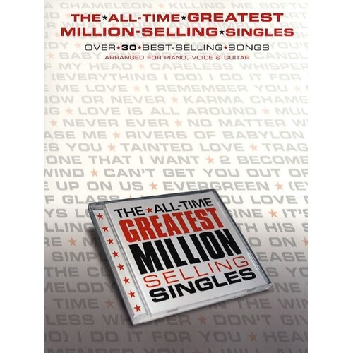 All Time Greatest Million Selling Singles PVG (Softcover Book)