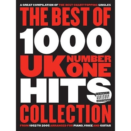 Best Of 1000 Uk No 1 Hits PVG Slipcase Edition (Softcover Book)