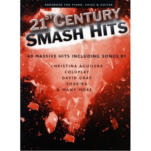 21st Century Smash Hits Red Book PVG (Softcover Book)