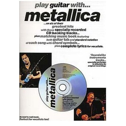 Play Guitar With Metallica Book 1 Guitar TAB Book/CD