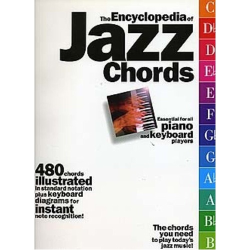 Encyclopedia of Jazz Chords for Piano and Keyboard