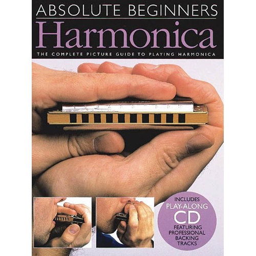 Absolute Beginners Harmonica Softcover Book/CD