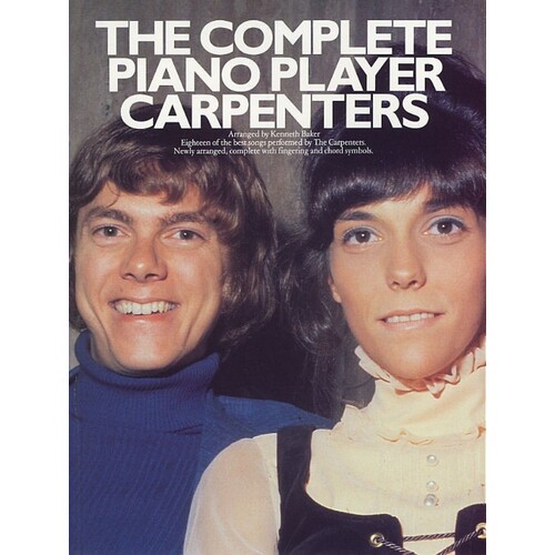Complete Piano Player Carpenters (Softcover Book)