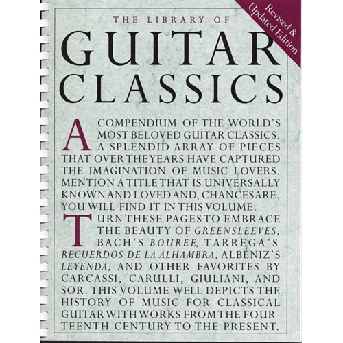 Library of Guitar Classics - A History of Music for Classical Guitar
