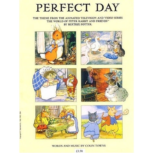 Perfect Day - The Tales of Beatrix Potter PVG Songbook by Colin Towns