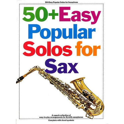 50And Easy Popular Solos For Sax (Softcover Book)