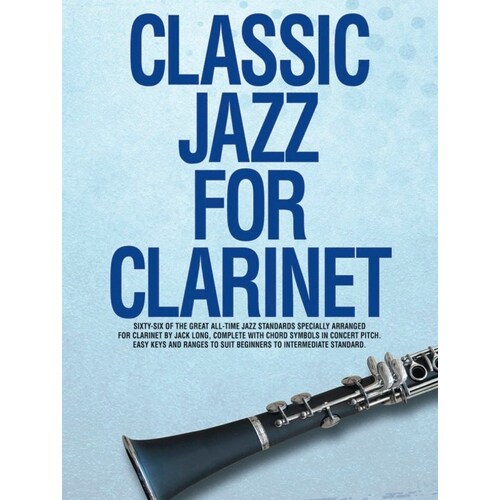 Classic Jazz For Clarinet (Softcover Book)