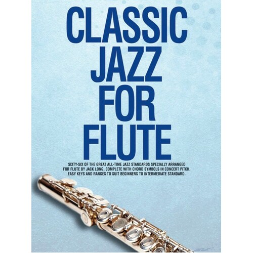 Classic Jazz For Flute (Softcover Book)