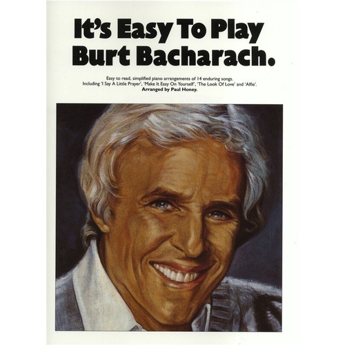It's Easy To Play Burt Bacharach Songbook for Piano and Guitar